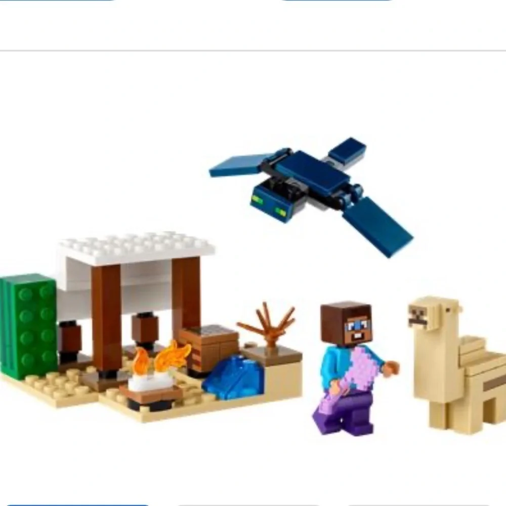 Lego Minecraft Steve’s Desert expedition set 21251 new in sealed box 75 pieces